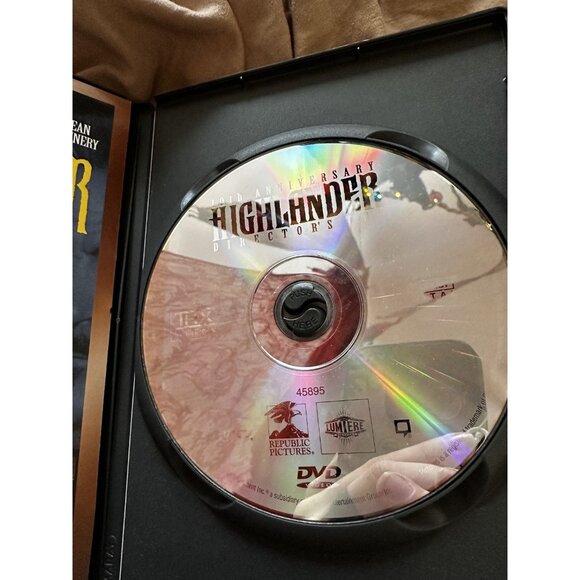 Highlander (DVD, 1997, 10th Anniversary Directors Cut) - Picture 2 of 3